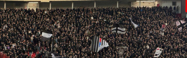 GROBARI OSKRNAVILI ZVEZDIN SEMAFOR: Pogledajte šta su navijači Partizana uradili na Marakani! (FOTO)