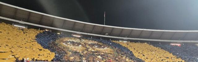 Prelepa slika na Severu: Delije protiv Lila posvetile koreografiju Svetom Simeonu