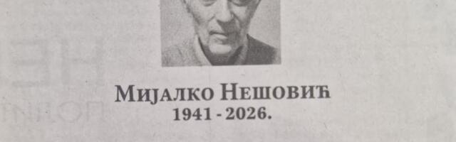 PREMINUO OTAC ALEKSANDRA NEŠOVIĆA UBIJENOG NA SENJAKU: Nije izdržao kada je saznao da mu je sin likvidiran u restoranu (FOTO)