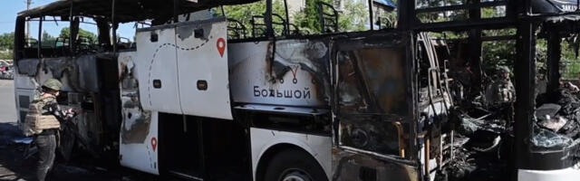 Masakr u Donjeckoj oblasti: Ukrajinski dron razneo putnički autobus i ubio sedam ljudi