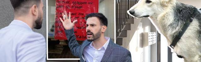 Poruka na zgradi na Ceraku razbesnela komšiluk: Da li smo zbog ovoga postali neljudi?