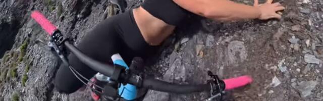 Drama poznate biciklistkinje: Pala u provaliju i borila se za goli život, a snimak koji je objavila...