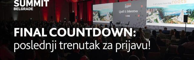Poslednja prilika da se prijavite za 12. FMCG Summit Beograd!