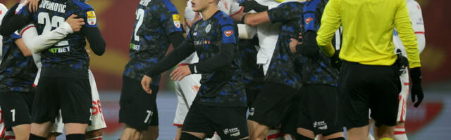 Frka u Topoli! Igrači Zvezde i TSC u klinču (VIDEO)