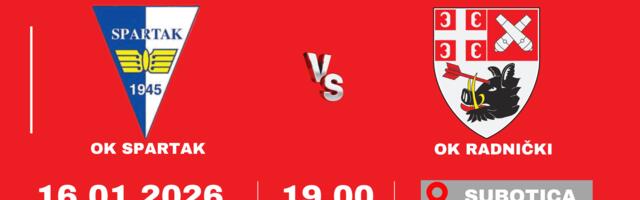 Derbi vrha tabele u Subotici!