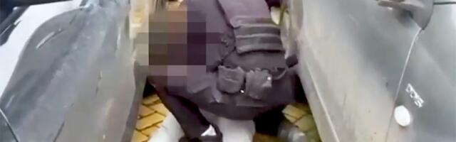 Ovako je Vračarac "pao" u Novom Sadu: Pripadnici UKP ga izvukli iz BMW, oborili na zemlju, i stavili mu lisice