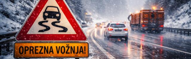 VOZAČI, OPREZ! Moguća poledica, magla i odroni na OVIM deonicama u Srbiji