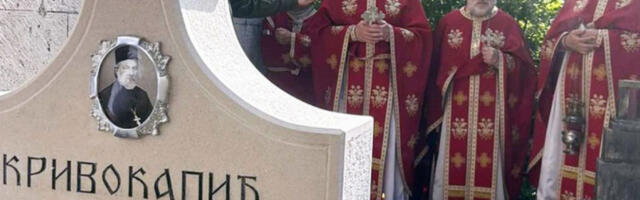 ŠKALJARI SE SABRALI U MOLITVI: Na šestogodišnjem pomenu proti Momčilu Krivokapiću, njegov sin uputio dirljive reči