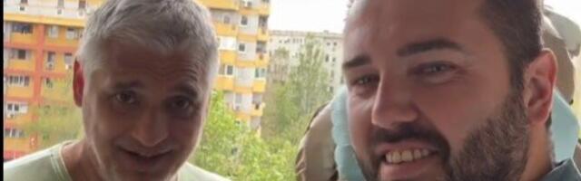 Aca Kos i Čeda Jovanović pustili balone u nebo: Snimkom iznenadili sve i poručili jedno