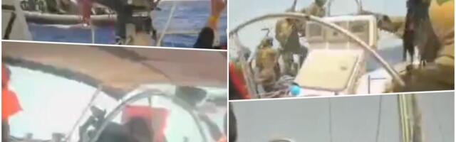 IZRAELSKA MORNARICA PRESRELA HUMANITARNI BROD! Posada digla ruke uvis, dramatičan snimak NAPRASNO PREKINUT! (VIDEO)