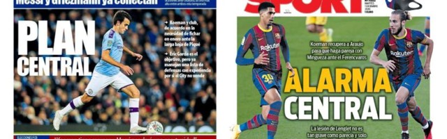 ¡Alarma central! Barsa bez štopera, De Jong krpi rupu, među rešenjima i Bogardeov nećak i Škodran Mustafi