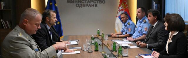 Ministar Gašić sa šefom Delegacije EU: Bezbednost u fokusu razgovora
