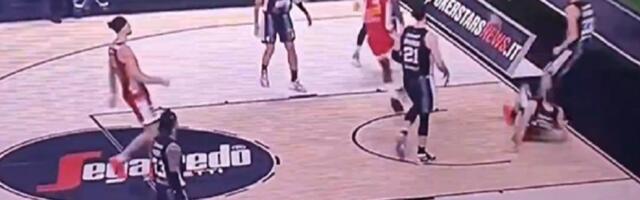 Užasan prizor: Povredio se Ognjen Dobrić (VIDEO)