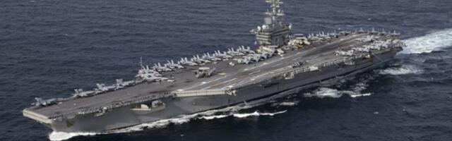 Povređen američki mornar na nosaču aviona “Abraham Linkoln”, mornarička komanda tvrdi  da povreda nije nastala u borbi