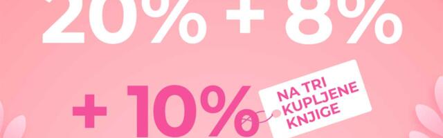 Knjiga je najbolji poklon za Osmi mart