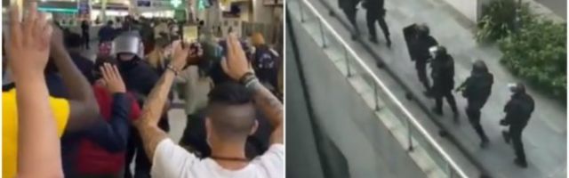 UZBUNA U PARIZU! NAORUŽANI MUŠKARAC U ŠOPING CENTRU, posetioci evakuisani, policijska akcija u toku! (VIDEO)