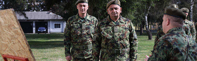 Obilazak jedinica Vojske Srbije u Požegi