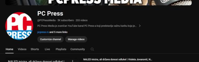 Stigli smo do 5.000 pretplatnika na YouTube-u!