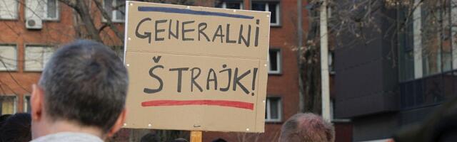 Većina pristalica studentskih protesta podržava generalni štrajk: Ne pronalaze se u strankama
