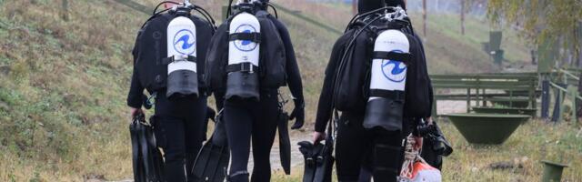 Na Dunavu kod Novog Sada održan kurs za lake ronioce Vojske Srbije
