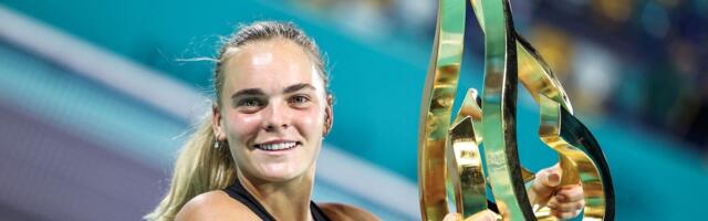 Otac je potapšao po zadnjici i ljubio u usta, jedna od najtalentovanijih teniserki sada osvojila prvu titulu