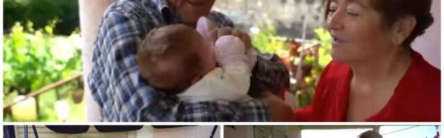 ČEKALI JE 23 GODINE, MAŠTALI, SANJALI! A onda se rodila Bogdana! Sonja (57) i Marko (69) Srbiju ganuli do suza a sad ćerkici ovako proslavili 1. rođendan! VIDEO