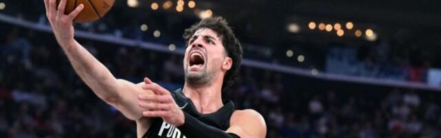 Sin legende Crvene zvezde brutalnom partijom odveo Portland u plej-of NBA lige (VIDEO)