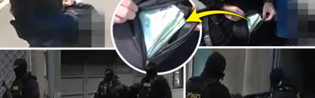 UHVAĆEN NA ULICI SA GOMILOM NOVCA U TORBICI! Pogledajte kako je uhapšen lažni hirurg u Beogradu! (VIDEO)