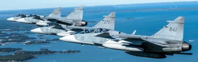Švedski Gripeni dva puta poletali zbog ruskih Su-24 i Su-34 iznad Baltičkog mora