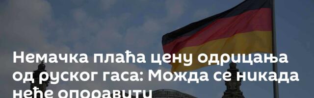 Немачка плаћа цену одрицања од руског гаса: Можда се никада неће опоравити