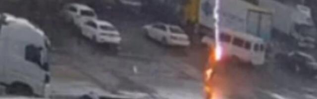 TOTALNI MRAK NA EVZONIJU: Udario grom posred graničnog prelaza! SRPSKI PUTNICI U PANICI, NESTALA STRUJA!