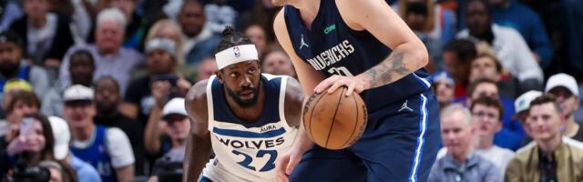 MINESOTA NA MEMFIS U PLEJ-OFU Taunsovo bledo veče zamaskirali raspucani Edvards, Rasel i "napast" Beverli /VIDEO/