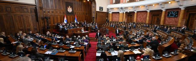 Nastavak sednice Skupštine Srbije sutra u 10 časova