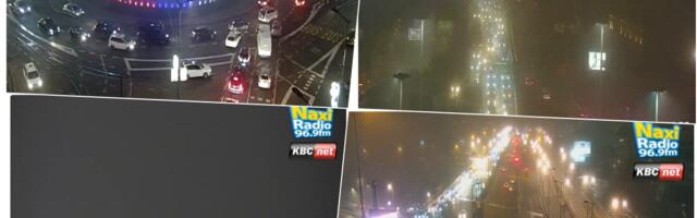 GUSTA MAGLA I POPODNEVNI ŠPIC NAPRAVILI HAOS U BEOGRADU! Vozila "ne dišu" na ovim saobraćajnicama u gradu, kolone BLOKIRALE puteve: Izbegavajte ove deonice!