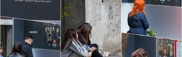 OVO JE DANAS MESTO TIŠINE, SUZA I TUGE: U spomen na nevino stradalu decu danas je organizovan pomen na mestu tragedije u OŠ Vladislav Ribnikar