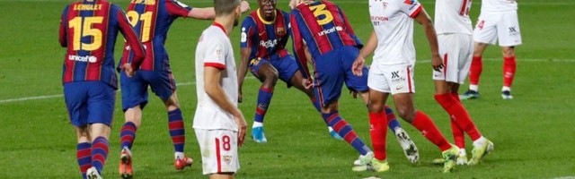 Sevilja provocirala sreću i surovo je kažnjena, Barsa sa “konopca” do finala Kupa (VIDEO)