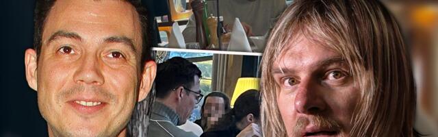 MILOŠ KRASIĆ I ŽELJKO VASIĆ UŽIVALI U VEČERI U RESTORANU! Fudbaler i pevač ogladneli, pa udarili po čaši s društvom! (KURIR PAPARACO)