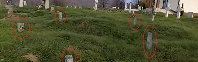 Vandalizam: Polomljeni krstovi na pravoslavnom groblju kod Zenice