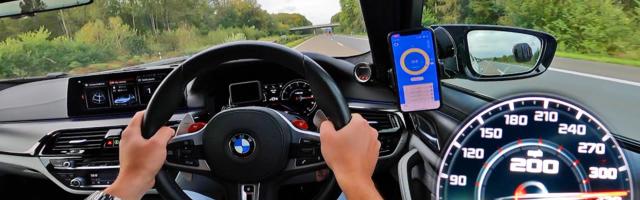 BMW M5 s 1000 ks u poteri za maksimalnom brzinom na autobanu (VIDEO)