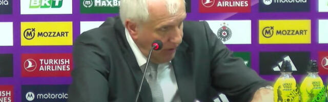 Željko Obradović se iznervirao posle pitanja novinarke: Da odustanem u 10. kolu? Videćemo se na kraju, u sebe nikad nisam sumnjao