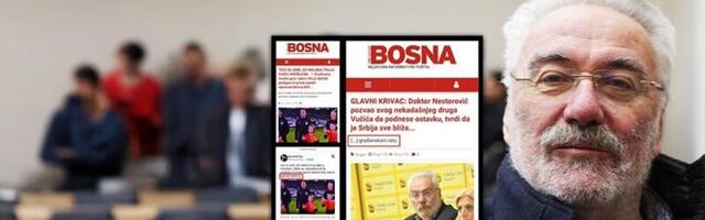 Bolesnije ne može biti! Islamistička "Slobodna Bosna" poručuje da je Srbija bolesna gamad, podržavaju Nestorovića i nadaju se građanskom ratu! (FOTO)