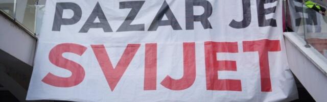 Građani stižu u Novi Pazar, gužva na ulazu u grad