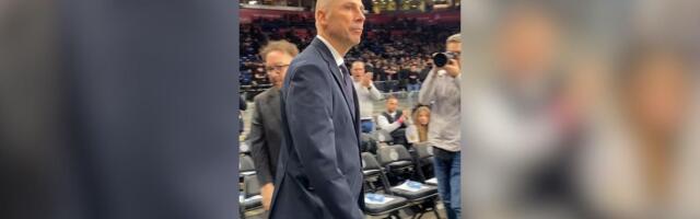 Penjaroja kročio u Arenu pred debi na klupi Partizana: Evo kako su ga dočekali!