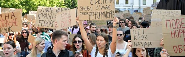U Kijevu su drugi dan zaredom organizovani protesti protiv Zelenskog: Zašto?