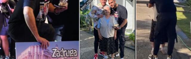 Dejan Dragojević STIGAO u Veternik: Suze same teku, a nju je PRVU izgrlio! (FOTO)