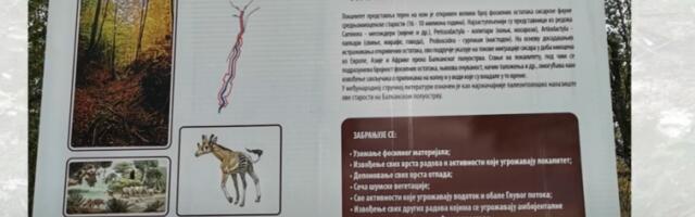 Палеонтолошки локалитет „Пребреза” под државном заштитом