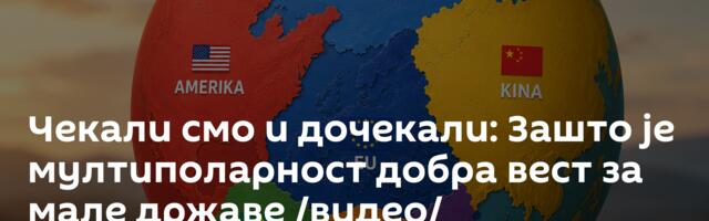 Чекали смо и дочекали: Зашто је мултиполарност добра вест за мале државе /видео/