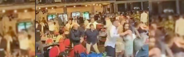Pogledajte kako je izbila masovna tuča nakon koncerta Slađe Alegro i Ace Lukasa: Letele i flaše!
