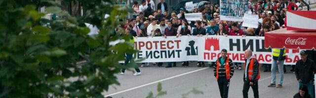 Protest „Niš protiv nasilja“ u petak 18. avgusta u 19 sati