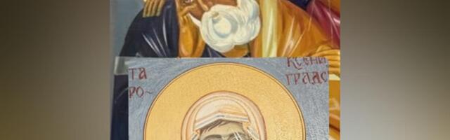 SVETITELJIMA IZGREBANE OČI: Sramne scene u zgradi opštine Zvečan, za vreme albanskih gradonačelnika oskrnavljene ikone